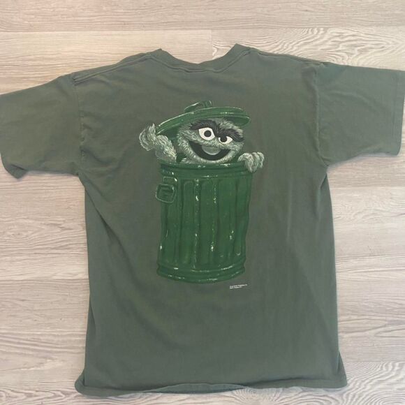 Changes Oscar the Grouch Grouchwear Sesame Street Streetwear Shirt - Picture 1 of 4